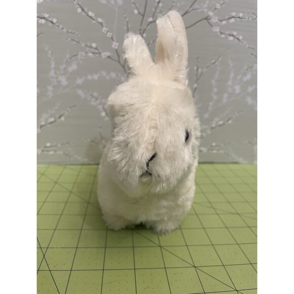 Inter American White Bunny Rabbit Plush Stuffed Animal - Picture 4 of 11